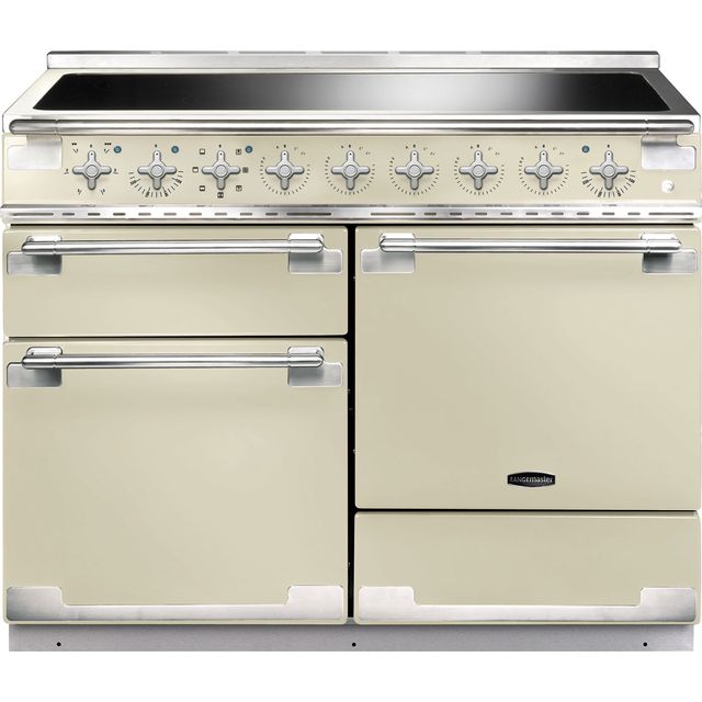 Rangemaster Elise ELS110EICR 110cm Electric Range Cooker with Induction Hob - Cream - A/A Rated