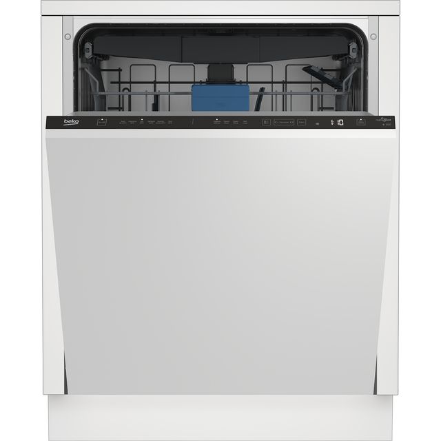 Beko HygieneIntense BDIN36530 Fully Integrated Standard Dishwasher - Black Control Panel with Fixed Door Fixing Kit - D Rated