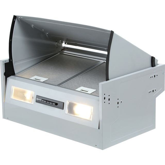 NEFF N30 D64MAC1X0B 60 cm Integrated Cooker Hood - Silver - D64MAC1X0B_SI - 4