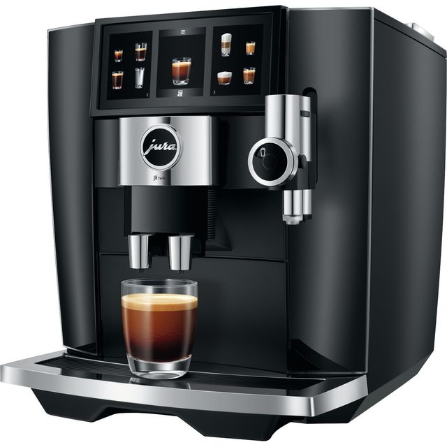 Jura 15556 15659 Bean to Cup Coffee Machine - Twin Diamond Black