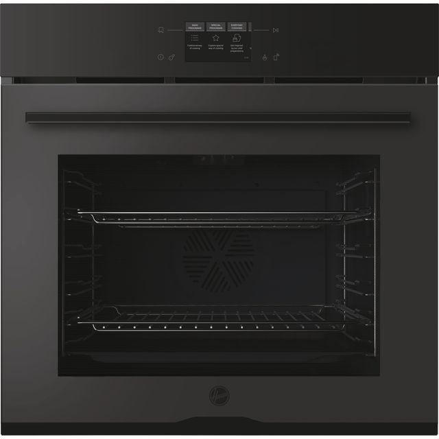 Hoover HO6 M5C3HTB Wifi Connected Built In Electric Single Oven with Pyrolytic Cleaning – Black – A++ Rated