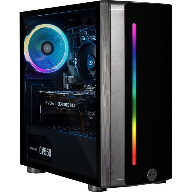 Image of 3XS Core 3050 RGB Gaming Tower - 1TB SSD - Black