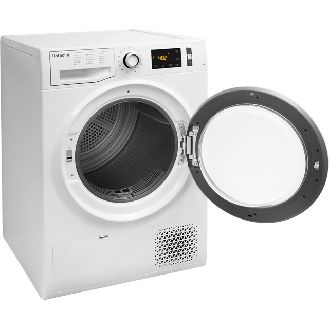 Hotpoint NTM1182XBUK 8kg Heat Pump Tumble Dryer - White - NTM1182XBUK_WH - 4