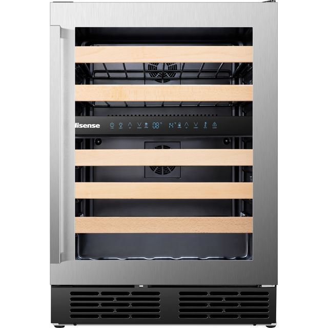 Hisense RW17W4NWG0 Built In Wine Cooler - Stainless Steel - G Rated