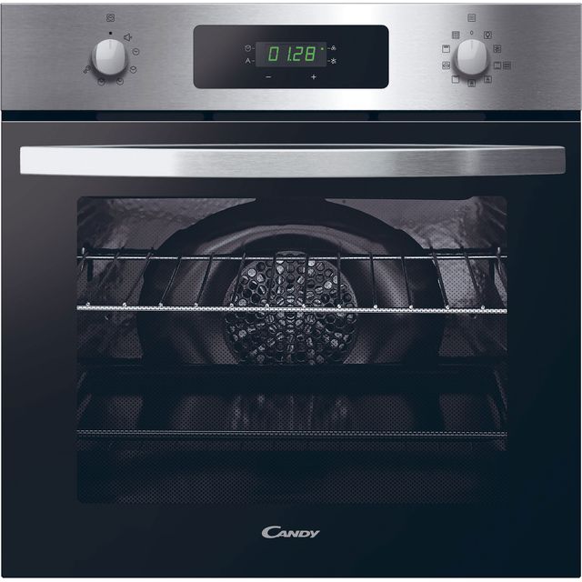 Candy Idea FIDCX676 Built In Electric Single Oven and Pyrolytic Cleaning - Stainless Steel - A Rated