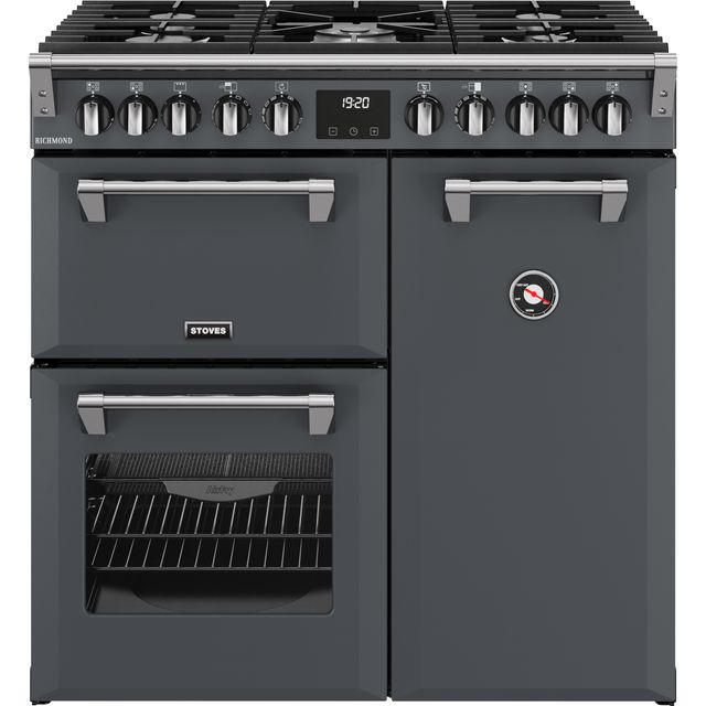 Stoves Richmond 90cm Dual Fuel Range Cooker - Anthracite - A/A/A Rated