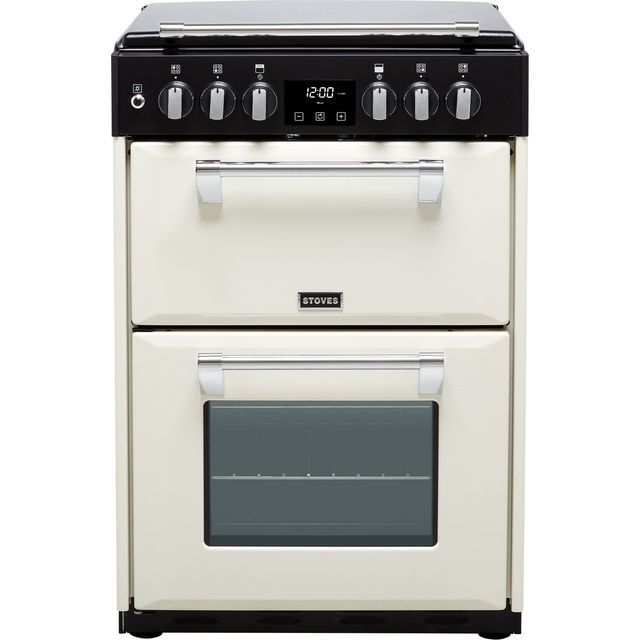 Stoves Richmond600DF 60cm Freestanding Dual Fuel Cooker – Cream – A/A Rated