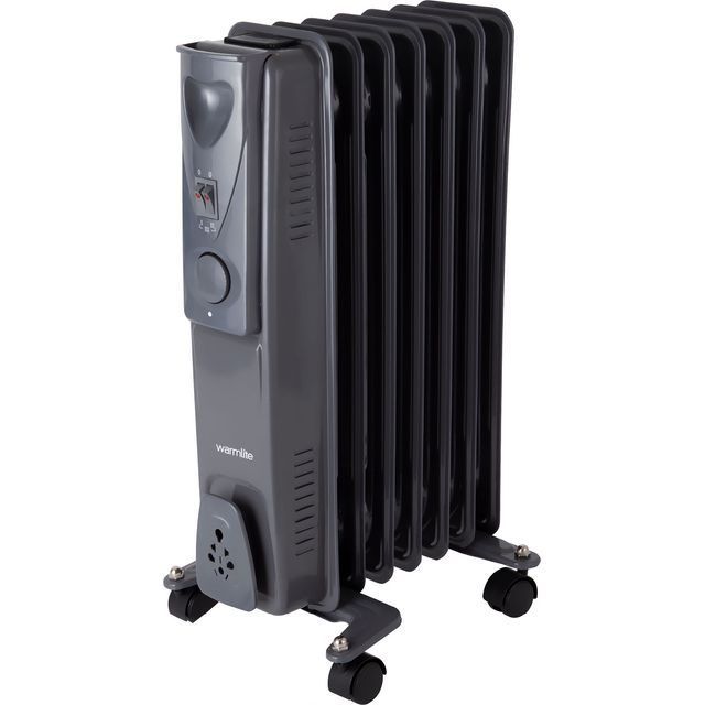 Warmlite WL43003YDT Oil Filled Radiator 1500W - Dark Titanium