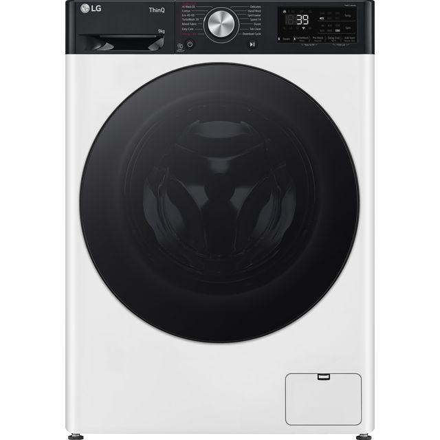 LG TurboWash360 F2Y709WBTN1 9kg Washing Machine with 1200 rpm - White - A Rated