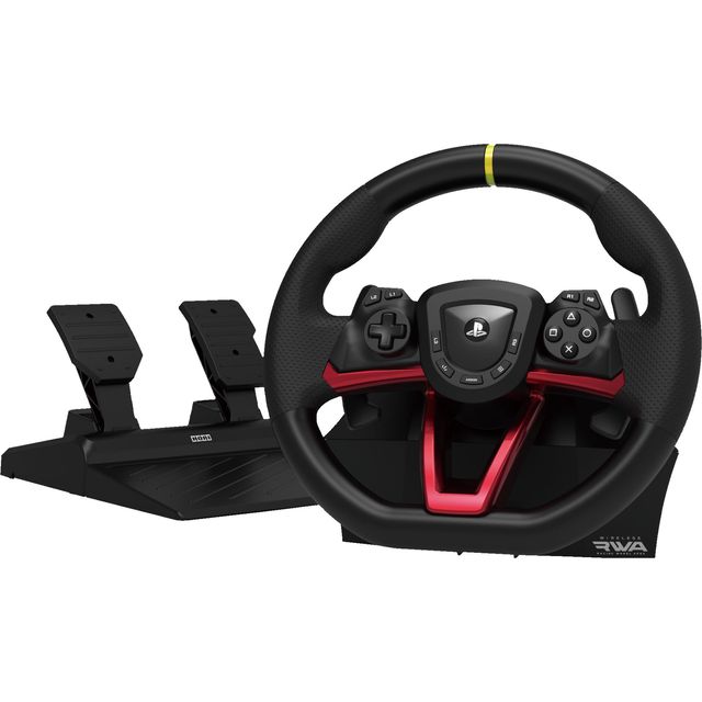 Hori APEX Wireless Steering Wheel and Pedals - Black / Red