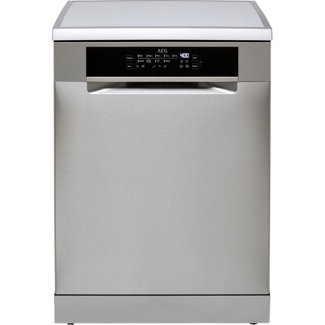 AEG FFB83707PM Standard Dishwasher – Stainless Steel – D Rated