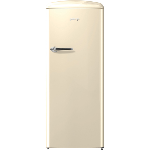 Gorenje Retro Collection ORB153C Fridge with Ice Box - Cream - A+++ Rated - ORB153C_CR - 1