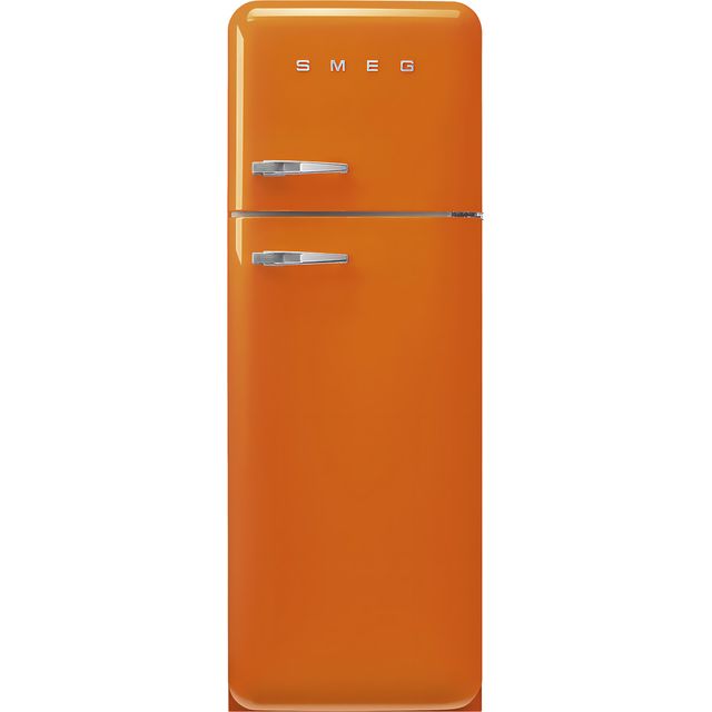 Smeg Right Hand Hinge FAB30ROR5UK 70/30 Fridge Freezer - Orange - D Rated