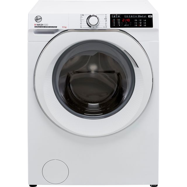 Hoover H-WASH 500 HW412AMC/1 12Kg Washing Machine - White - HW412AMC/1_WH - 1