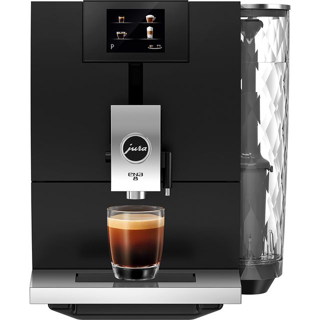 Jura ENA 8 15510 Wifi Connected Bean to Cup Coffee Machine - Black