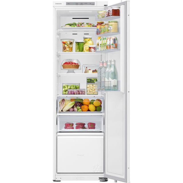Samsung BRD27600EWW Integrated Upright Fridge with Ice Box - Sliding Door Fixing Kit - White - E Rated