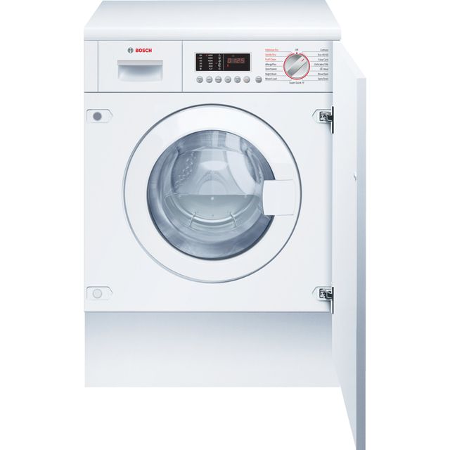 Bosch Series 6 WKD28543GB Integrated 7Kg / 4Kg Washer Dryer with 1400 rpm – White – E Rated