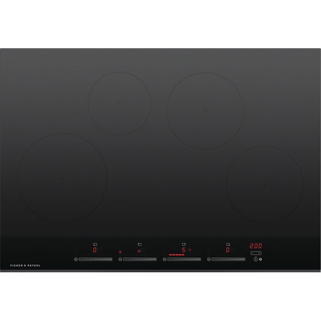 Fisher & Paykel Series 7 CI764DTB4 Induction Hob – Black – For Ducted/Recirculating Ventilation