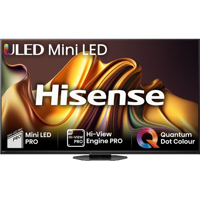 Hisense U8NQTUK 75 4K Ultra HD MiniLED Smart Freely TV [2024] - 75U8NQTUK