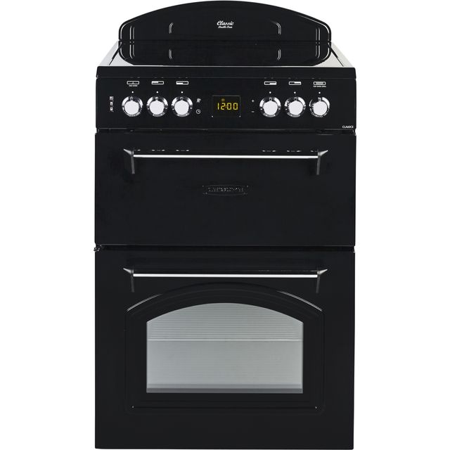Leisure CLA60CEK 60cm Electric Cooker with Ceramic Hob - Black - A/A Rated