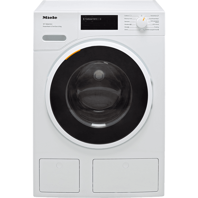 Miele W1 WSI863 9kg WiFi Connected Washing Machine with 1600 rpm - White - A Rated