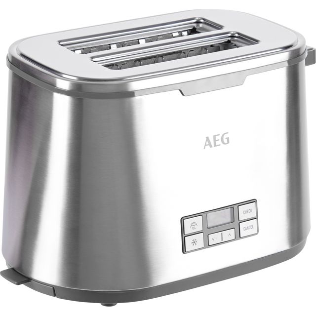 AEG 7 Series 2 Slot Digital AT7800-U 2 Slice Toaster - Stainless Steel