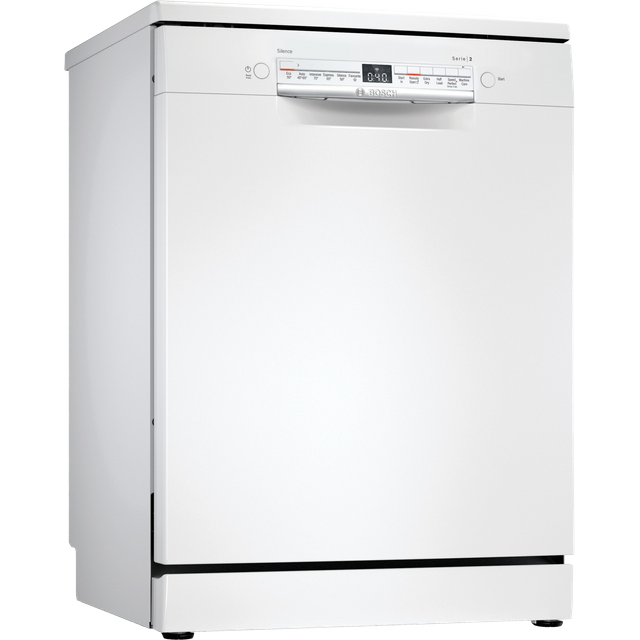 Bosch Serie 2 SMS2HVW66G Wifi Connected Standard Dishwasher - White - E Rated