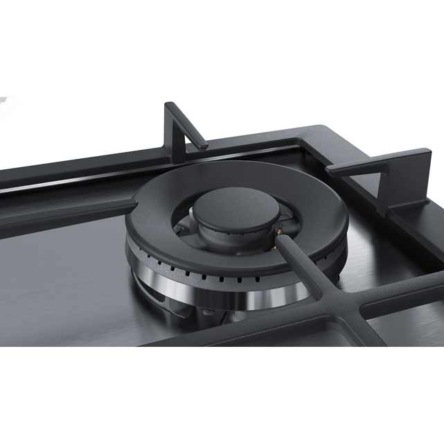 Bosch Series 6 PCH6A5B90 Built In Gas Hob - Stainless Steel - PCH6A5B90_SS - 4