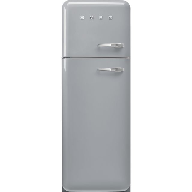 Smeg Left Hand Hinge FAB30LSV5 80/20 Fridge Freezer – Silver – D Rated