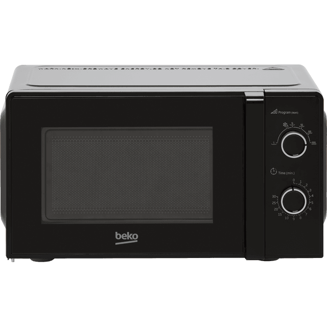 Beko Compact Solo MOC20100BFB 24cm tall, 45cm wide, Freestanding Compact Microwave - Black