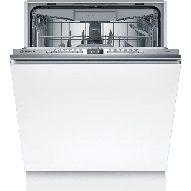 Bosch Series 4 SMV4HVX00G Wifi Connected Fully Integrated Standard Dishwasher – Stainless Steel Control Panel – D Rated