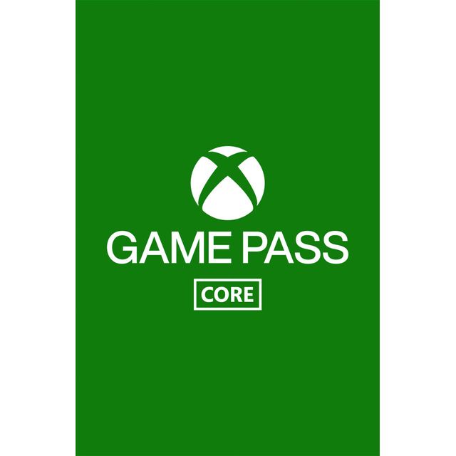Xbox Game Pass Core - 12 Mth Membership  Digital Code