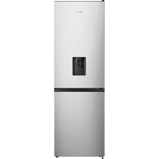 Hisense RB390N4WCE 60/40 No Frost Fridge Freezer - Stainless Steel - E Rated
