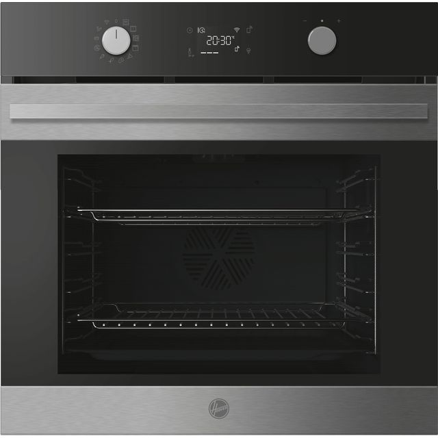 Hoover HO6 H5B3YTX Wifi Connected Built In Electric Single Oven with Pyrolytic Cleaning – Stainless Steel – A++ Rated