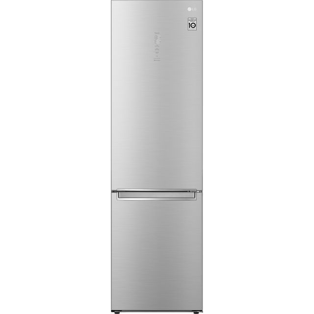 LG NatureFRESH™ GBB92STACP1 Wifi Connected 70/30 Frost Free Fridge Freezer - Stainless Steel - C Rated