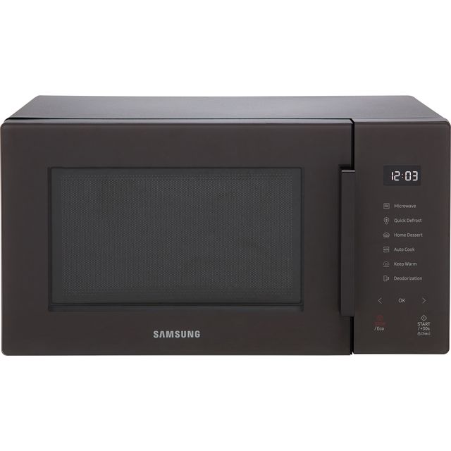 Samsung MW5000T MS23T5018AC 28cm tall, 49cm wide, Freestanding Compact Microwave - Charcoal