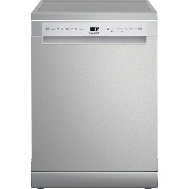 Hotpoint H7FHS51XUK Standard Dishwasher – Silver – B Rated