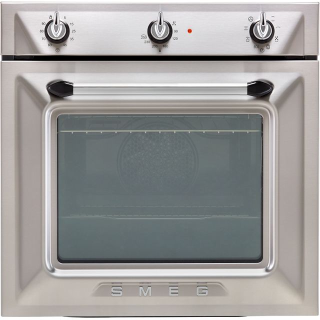 Smeg Victoria SF6905X1 Built In Electric Single Oven - Stainless Steel - A Rated