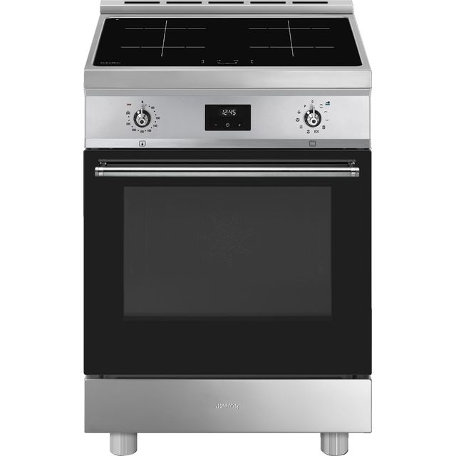 Smeg Concert C6IPXT2 60cm Electric Cooker with Induction Hob - Stainless Steel - A Rated