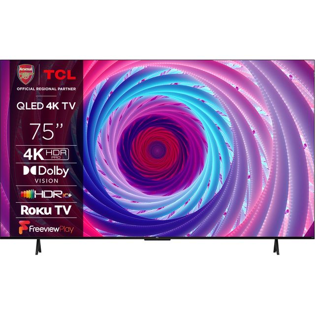 TCL RC650K 75" 4K Ultra HD QLED Smart Roku TV [2024] - 75RC650K