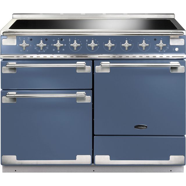 Rangemaster Elise ELS110EISB 110cm Electric Range Cooker with Induction Hob - Stone Blue - A/A Rated