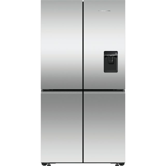 Fisher & Paykel Series 7 Contemporary RF605QNUVX1 Wifi Connected Plumbed Frost Free American Fridge Freezer - Stainless Steel - E Rated