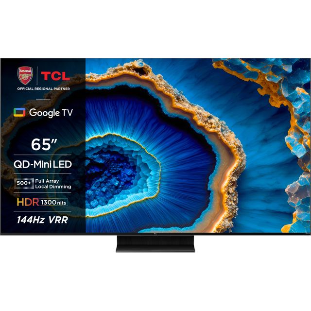 TCL C805K 65" 4K Ultra HD MiniLED QLED Smart Google TV [2023] - 65C805K