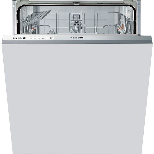 Hotpoint HIE2B19UK Fully Integrated Standard Dishwasher - Stainless Steel Control Panel with Fixed Door Fixing Kit - F Rated