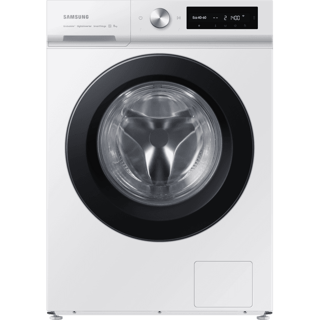Samsung Series 5+ SpaceMax WW11BB504DAW 11kg Washing Machine with 1400 rpm – White – A Rated
