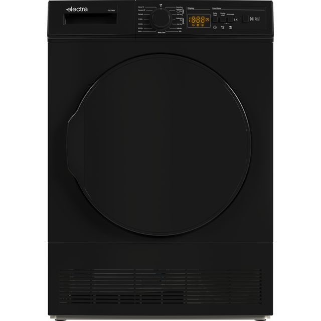 Electra TDC790B 7Kg Condenser Tumble Dryer - Black - B Rated