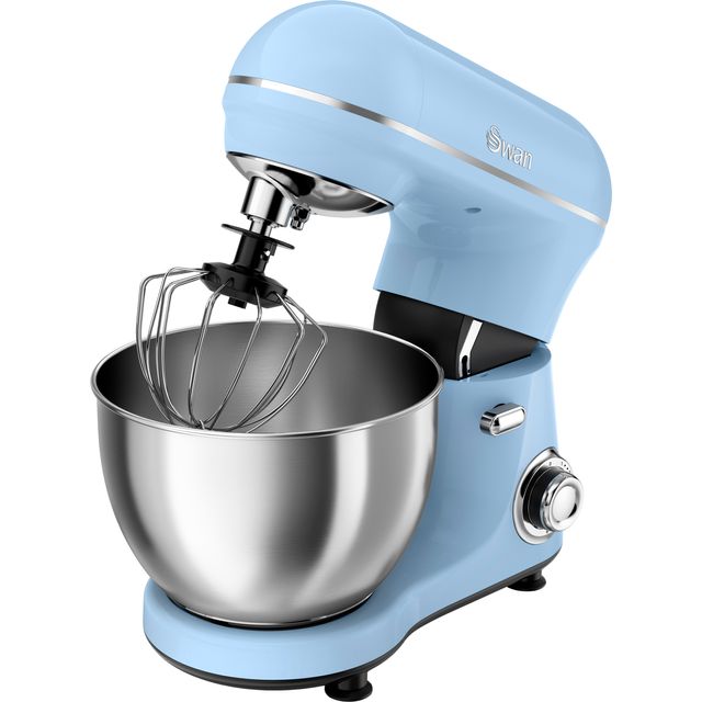 Swan Retro SP21060BLN Stand Mixer with 4 Litre Bowl - Blue