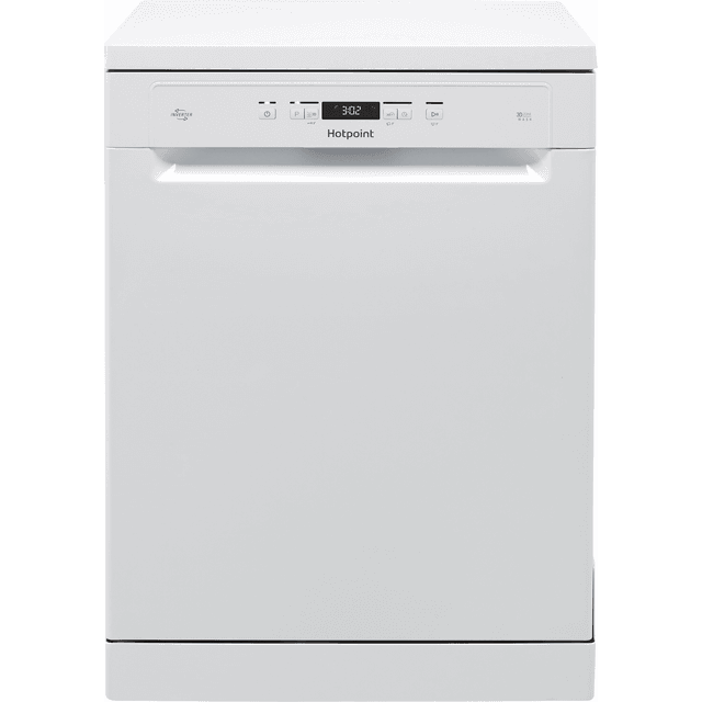 Hotpoint HFC3C32FWUK Standard Dishwasher - White - D Rated