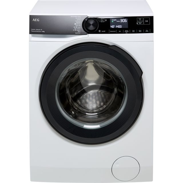 AEG LFR94846WS 8kg Washing Machine with 1400 rpm - White - A Rated