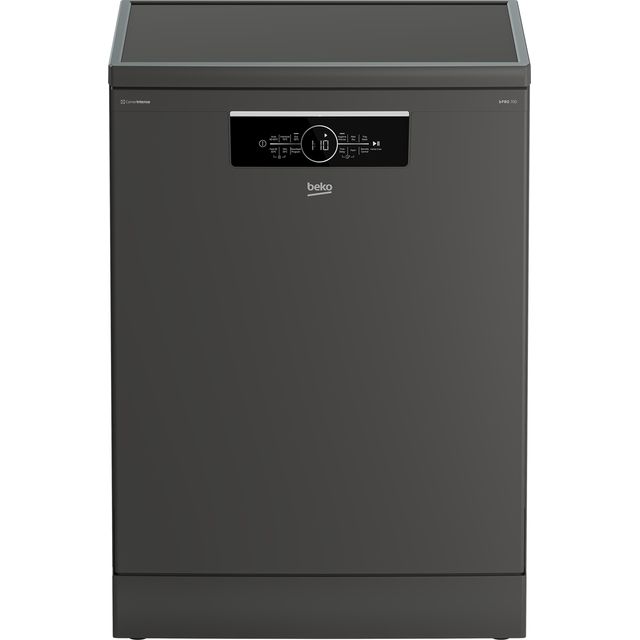 Beko BDFN36560WCFG Wifi Connected Standard Dishwasher - Graphite - A Rated